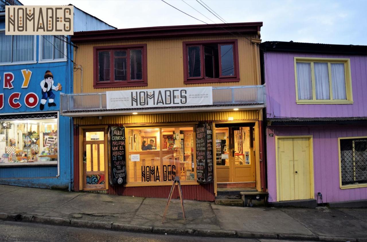 Hostal Nomades Chiloé Castro Esterno foto